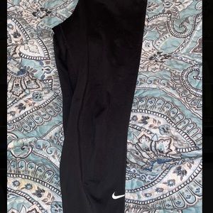 Black Nike leggings. medium.